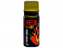 Energy Drink Shot Red Hot 60ml - For Sexy