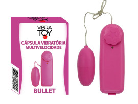 Cpsula vibratria Bullet com fio - VibraToy
